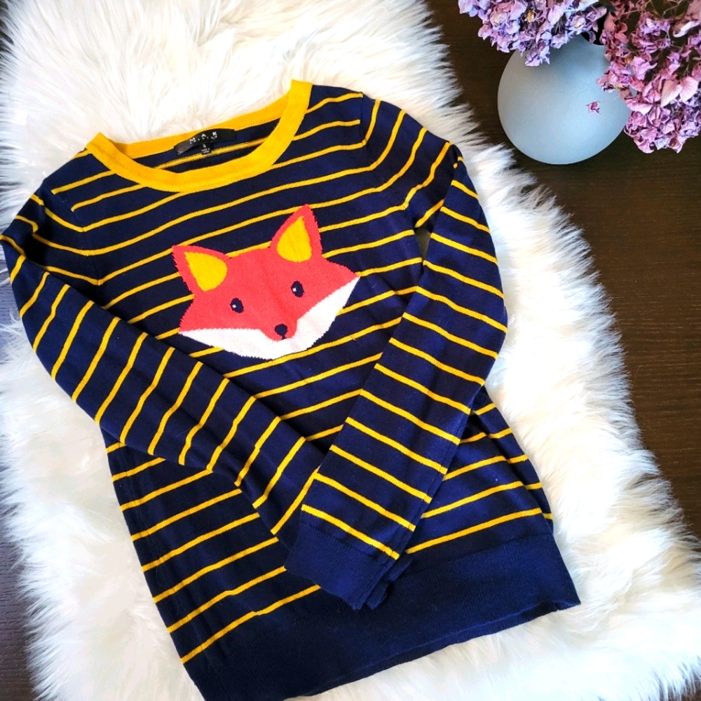 MAK Foxy sweater blouse